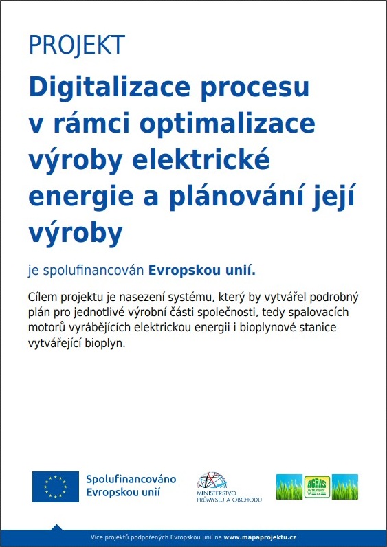 Dotační projekt – informační tabule